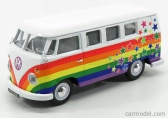 Corgi Volkswagen T1 Minibus Camper Van 1961 - Peace & Love 1:43 Rôzne
