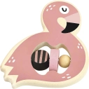 Vilac Drevená hrkálka Flamingo