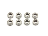 Guľôčkové ložiská SWORKz s kovovou prachovou krytkou 6x12x4mm, 8 ks.