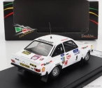 Trofeu Ford england Escort Mkii (nočná verzia) N 9 Rally 1000 Lakes 1976 A.vatanen - A.aho 1:43 Biela červená