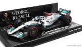Minichamps Mercedes gp F1 W13e Team Mercedes-amg Petronas F1 N 63 (prvé víťazstvo v F1) Víťaz Brazilian Gp 2022 George Russell 1:43 Silver Green