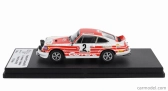 Trofeu Porsche 911 Carrera Rs Coupe (night Version) N 2 Rally Tour De Corse 1972 Gerard Larrousse - Christian Delferier 1:43 Bílá Červená