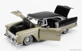Motor-max Chevrolet Bel Air 1955 1:24 zlatý čierny