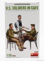 Miniart Figúrky Vojak americkej armády v kaviarni 1944 1:35 /