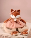 Doudou Darčeková sada Plyšový maznáčik líška Mina 29 cm