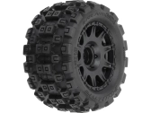 Pro-Line kolo 1:18 Badlands MX 1.85" F/R MTD, disk H12 černý (4): Granite GROM