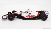 Minichamps Haas F1 Vf-22 Ferrari Team Haas N 47 11th Bahrain Gp 2022 Mick Schumacher 1:18 Biela čierna červená
