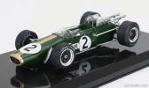Edicola Brabham F1 Bt24 Repco Bt24 N 2 Majster sveta Sezóna 1967 Denis Hulme - Con Vetrina - S vitrínou 1:24 Zelené zlato