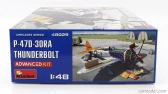 Miniart Dragon wings P-47d-30ra Thunderbolt Airplane Military 1942 1:48 /