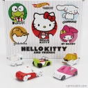 Mattel hot wheels Hello kitty Set Sortiment 5 kusov Autá Hello Kitty And Friends - Keroppi - Cinnamoroll - Gudetama - My Melody 1:64 Rôzne