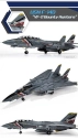 Model Kit lietadlo 12590 - USN F-14D “VF-2 Bounty Hunters” (1:72)
