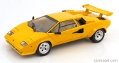 Lamborghini Countach Lp 5000s Qv 1985 v mierke 1:12 žltá