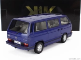 Volkswagen T3 Multivan Minibus v mierke Kk (posledná edícia) 1992 1:18 Blue Met