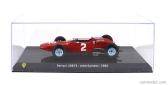 Edicola Ferrari F1 158 N 2 Majster sveta sezóna 1964 John Surtees - Con Vetrina - s vitrínou 1:24 červená
