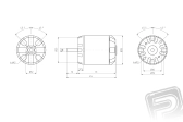 FOXY G3 Brushless Motor C2212-1000
