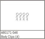 ABG171-046 – Sponky na karosériu, 4 ks