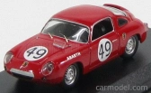 Najlepší model Fiat Abarth 850s Coupe Team Abarth Cie N 49 24h Le Mans 1960 Spychier - Feret 1:43 Red
