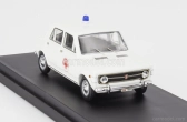 Rio-modely Fiat 128 C.r.i. Ambulancia Croce Rossa Italiana 1970 1:43 biela