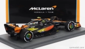 Spark-model Mclaren F1 Mcl60 Team Mclaren N 4 5th Abu Dhabi Gp 2023 Lando Norris 1:43 Orange Blue Black