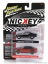 Johnny lightning Chevrolet Set 2x Camaro Ss 1969 + Zl1 Cabriolet Closed 2013 1:64 Černá Červená