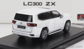 LCD model Toyota Land Cruiser Lc300-zx 2022 1:64 Biela