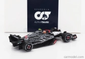 Spark-model Alpha tauri F1  At04 Team Alpha Tauri N 22 Las Vegas Usa Gp 2023 Yuki Tsunoda 1:64 Bílá Černá