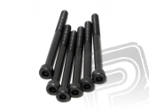 Skrutka imbus M3 X 42mm (čierna/6ks)