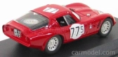 Najlepší model Alfa romeo Tz2 N 77 Nurburgring 1966 L.bianchi - H.schultz 1:43 Red
