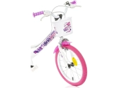 DINO Bikes - Dětské kolo 16" Fairy bílé