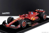 Looksmart Ferrari F1  Sf-24 Team Scuderia Ferrari N 16 Winner Monaco Gp 2024 Charles Leclerc - Con Vetrina - With Showcase 1:18 Červená Bílá Žlutá