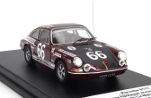 Trofeu Porsche 911t Team Egreteaud N 66 24h Le Mans 1969 J.egreteaud - R.lopez 1:43 Bordeaux Black