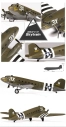 Model Kit lietadlo 12633 - USAAF C-47 Skytrain (1:144)
