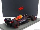 Spark-model Red bull F1  Rb18 Team Oracle Red Bull Racing N 1 Winner Dutch Gp World Champion 2022 - 30th Victory Max Verstappen 1:18 Matná Modrá Žlutá Červená