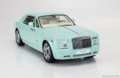 Kyosho Rolls royce Phantom Coupe 2-door 2008 1:18 Turquoise