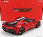 Bburago Signature Ferrari SF90 Stradale Assetto Fiorano 1:18 červená