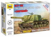 Zvezda Easy Kit samohybné dělo ISU-152 (1:72)