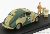 Rio-models Volkswagen Afrika Korps Wehrmacht 1941 s figúrkami 1:43 Vojenská zelená piesočná