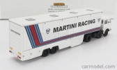 Brekina plast Fiat 691 T Truck Team Lancia Martini Racing Car Transporter 1970 1:87 Bílá