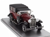 Kess-model Isotta fraschini Tipo 8a Landaulet Sala Semiconvertible Closed 1924 1:43 Bordeaux Black