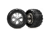 Traxxas kolo 2.8", All-Star stříbrný disk, 29mm, pneu Talon (pár)