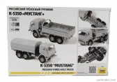 Zvezda Truck K-5350 Mustang Telonato Military 3-assi 1989 1:72 /