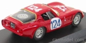 Najlepší model Alfa romeo Tz2 N 124 Targa Florio 1967 Sangri-la - Federico 1:43 Red