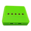Nabíjačka USB 5x slot pre Li-Pol batérie 3.7V