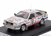 Trofeu Audi Quattro Coupe N 18 Rally Montecarlo 1987 Tchine - Gilles Thimonier 1:43 Bílá