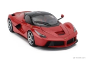 Bbr-models Ferrari Laferrari 2013 - Silver Rims 1:18 Rosso Corsa 322 - Červená
