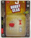 Hobby gear Sada príslušenstva 3x Gril - Bbq 1:24 Strieborná červená