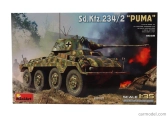 Miniart Tank Sd.kfz. 234/2 Puma Tank Military 1945 1:35 /