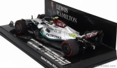 Minichamps Mercedes gp F1 W13e Team Mercedes-amg Petronas F1 N 44 2nd Hungarian Gp 2022 Lewis Hamilton 1:43 Silver Green
