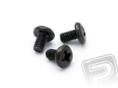 Skrutka s šošovkovou hlavou M3x5mm (6ks)