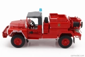 Edicola Acmat Tpk 4x4 Tanker Truck 1985 - Hasičské auto - Vigili Del Fuoco - Feuerwehr 1:43 Červená biela sivá